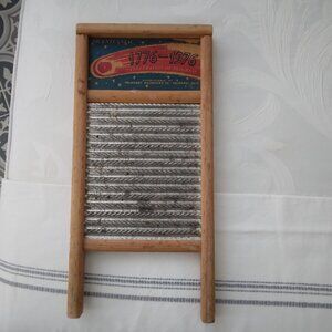 VINTAGE 1776-1976 DUBL HANDI BICENTENNIAL WASHBOARD COLUMBUS WASHBOARD CO.